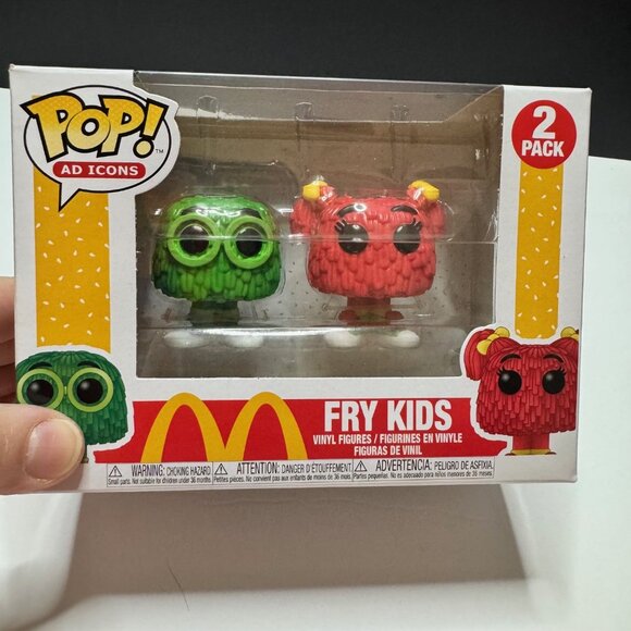 Funko Pop! Ad Icons- McDonald’s Fry Kids 2 Pack - Picture 1 of 4